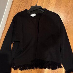 Bimba y Lola Black open front jacket